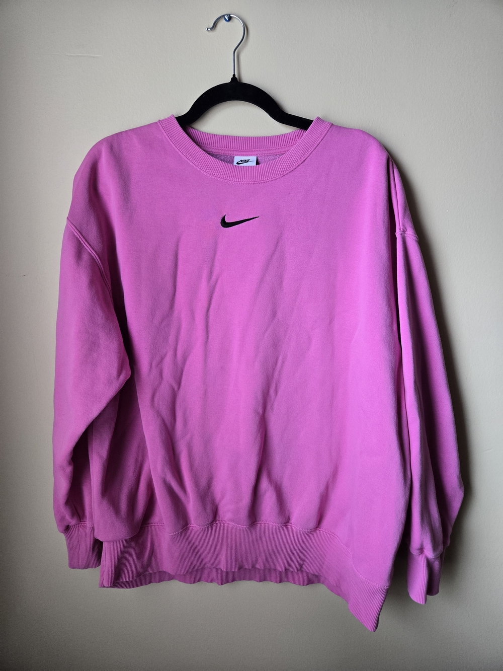 Nike Pink Crewneck Sweatshirt Size Medium